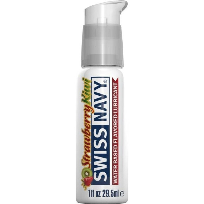 Лубрикант SWISS NAVY Strawberry Kiwi Flavored Lubricant со вкусом клубники и киви 1oz/30 мл. SNFSK1